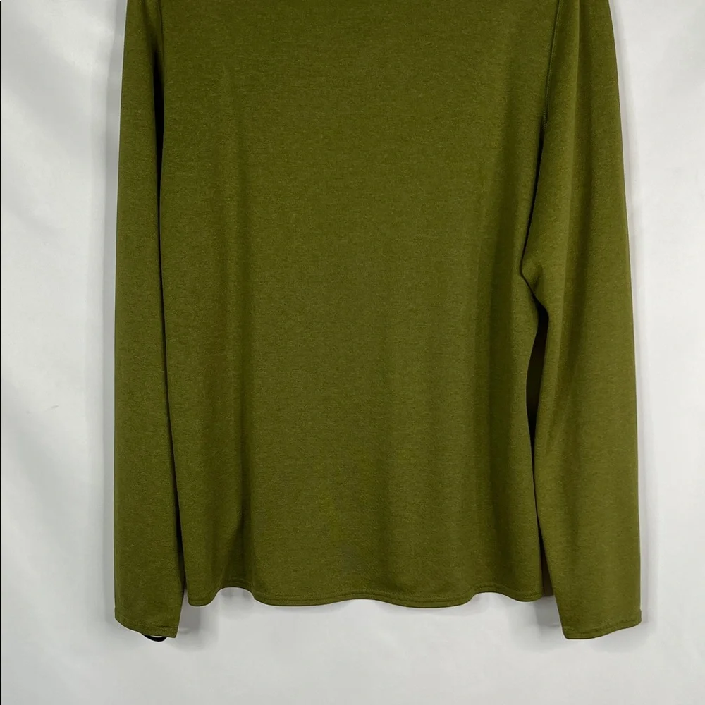 Patagonia Men's Capilene 3 1/4 Zip-Up in green